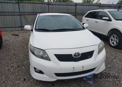 2009 Toyota Corolla S z USA, uszkodzony, nr VIN 1NXBU40E59Z053827